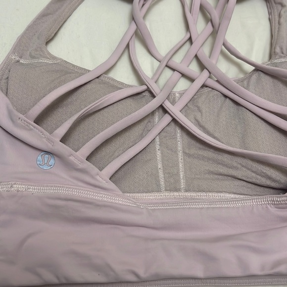 Lululemon Sports Bra Pink - Picture 5 of 5